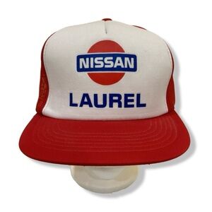 Rare Vintage 80s/90s Nissan Laurel JDM Trucker Hat